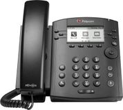 Polycom VVX 310 Skype for Business Vaste telefoon Zwart