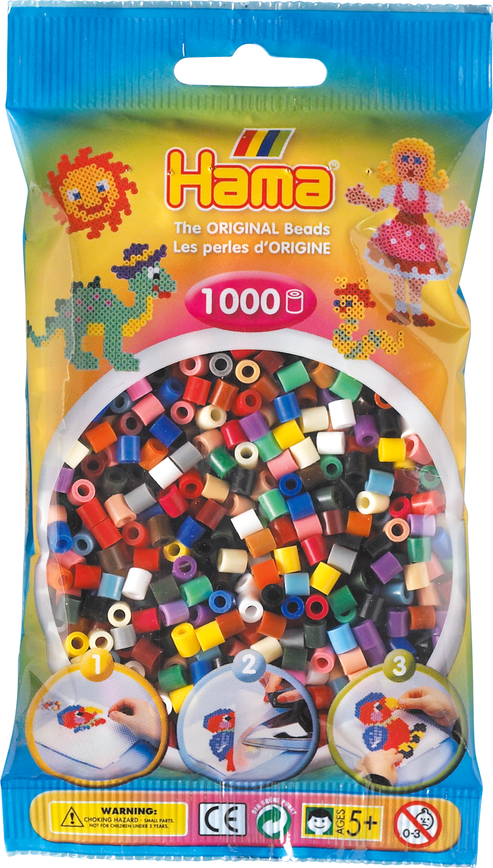 Hama Strijkkralen 207-67 - 1000 stuks - Multi