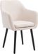 CLP Utrecht Chaise de salle à manger - Tissu beige noir