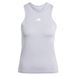 adidas Dames AEROREADY Train Essentials Regular 3-Stripes Tank Top, glory grey/white, L