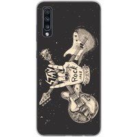 Samsung Galaxy A50, Samsung Galaxy A50s Stay rock bedrukt siliconen hoesje