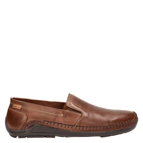 Pikolinos Azores leren loafers cognac