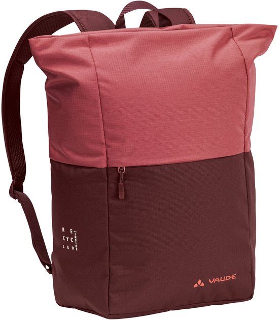 VAUDE Wala Rugzak Unisex Outdoor Sportrugzakken 15L Waterdicht Gerecycled Polyester Dark Cherry