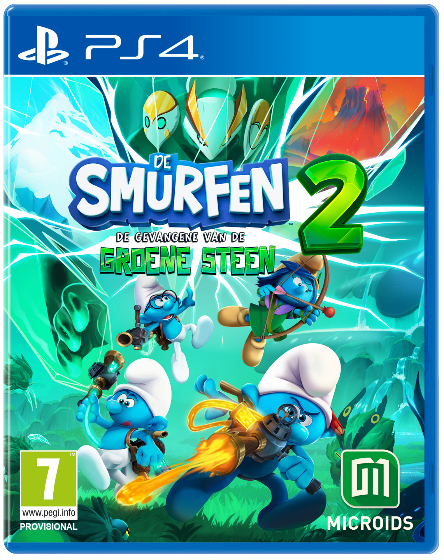 Mindscape de smurfen 2: de gevangene van de groene steen PlayStation 4