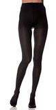Scudotex ondoorzichtige panty, netweefsel, zwart, 140 denier, maat 2
