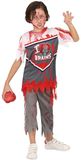 Fiestas Guirca Jongens American Football-speler Kostuum / pak Grijs Polyester
