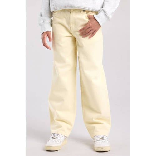 America Today loose fit jeans - lichtgeel