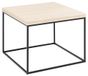 AC Design Barossa Koffietafel Vierkante vorm 4 poot/poten Beige/Zwart