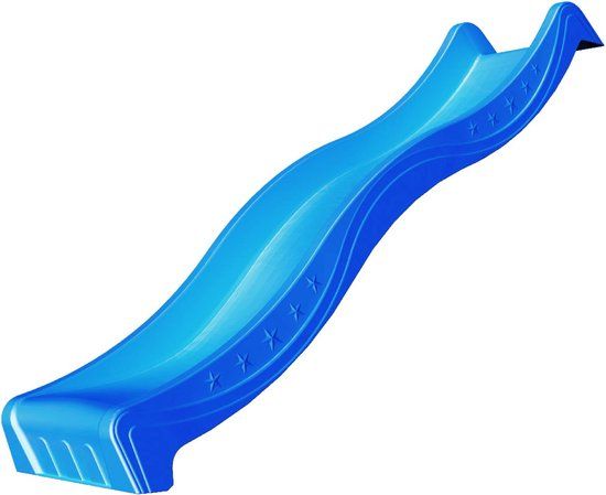 Intergard Glijbaan Blauw 220cm met Waterfunctie voor Houten Speeltoestellen