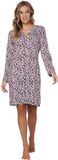 Pastunette Premium Nachthemd Burgundy Grace Katoen/Modal Maat 50