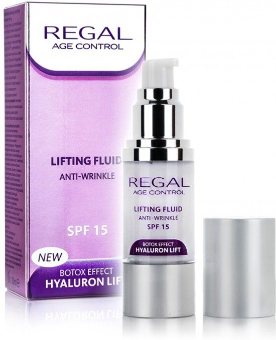 Rosa Impex BOTOX EFFECT EN HYALURON LIFTING DAGCREME FLUID SPF15 met pompje tegen rimpels voor Elk Huidtype. 30ML