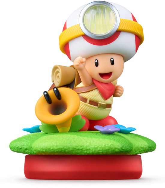 Nintendo Amiibo Kapitein Toad & Babbelbloem - Super Mario Bros. Wonder - Nintendo Switch