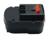 T6 Power Batterie pour Black and Decker SX3500, Ni-MH, 12 V, 2000 mAh (24 Wh), noir
