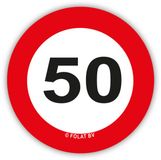 Folat Party Products Folat Confetti XL Verkeersbord 50