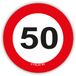 Folat Party Products Folat Confetti XL Verkeersbord 50