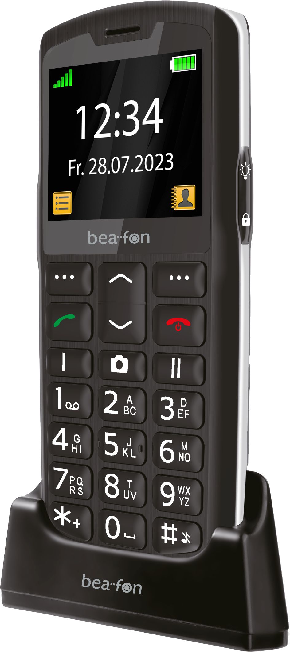 Beafon SL260 - 4G Seniorentelefoon - Zwart