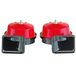SUMEX 2505015 luidsprekerset, rood, 8 AMP, 12 V