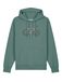 Watapparel Sweatshirt ' Doodle Bike ' groen / zwart / wit