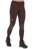 WHISTLER Millie Functionele Legging Dames Donkerbruin Maat M