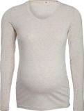 Baby's Only Zwangerschapstop lange mouw Glow - Ecru - L
