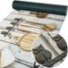 ANRO Tapis de cuisine Cucina Ustensiles de cuisine Gris 160x52cm