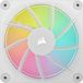 Corsair iCUE LINK LX120 RGB White - Ventilatorhuis - 120mm
