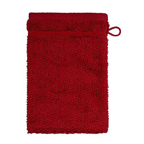 Frottana Pearl washandje 15 x 20 cm - robijn