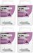 Deltafix Schroefduimen - 20 stuks - gecoat metaal - 30 mm - wit