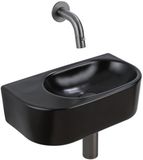 QeramiQ Fuente Fonteinset - Zwart mat