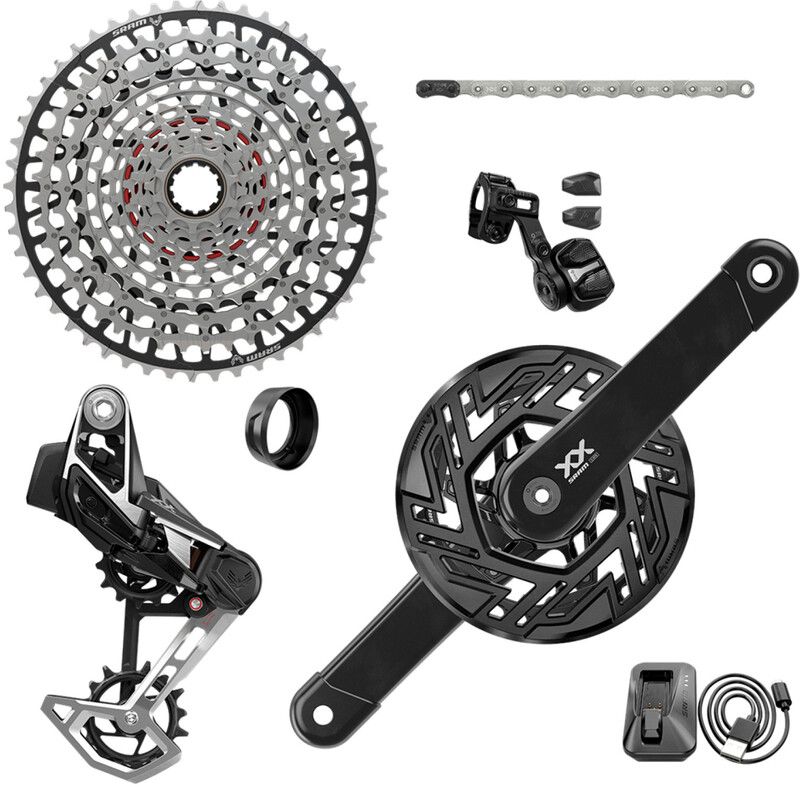 SRAM XX Eagle AXS E-MTB Transmission Groupset - 165mm 36T 10-52T - Bosch