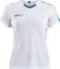 Craft Progress Contrast Shirt Korte Mouw Dames - Wit / Groen | Maat: S