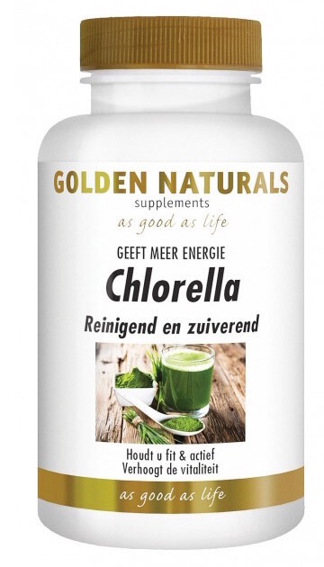 Golden Naturals Chlorella Tabletten 600 st