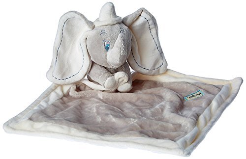 Disney Nicotoy Dumbo knuffeldoek voor kinderen, grijs