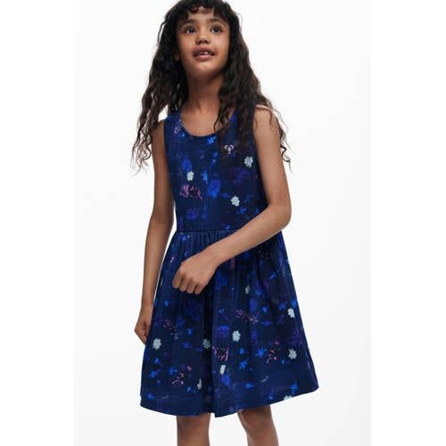 Desigual A-lijn jurk donkerblauw