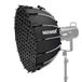 NEEWER Parabolic Softbox Kit, 23,6 inch Bowens Mount Soft Box met lichtdiffusors voor studiofotografie, video-opname, streamingverlichting, compatibel met Aputure 120d, compatibel met Godox SL60w