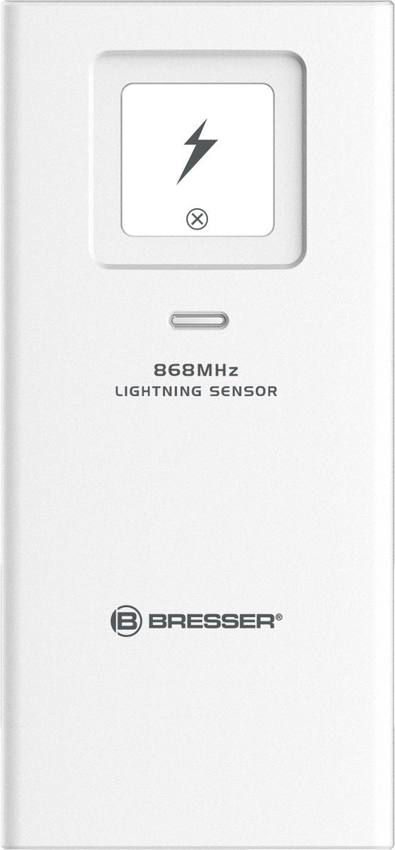 Bresser Bliksemsensor - Bereik ca. 100m - Met Lichtsignaal op Sensor