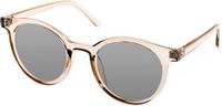 Vista Bonita CLASSIC Zonneleesbril UV400 +4.00 Soft Skin Groot Model Eyecatcher Ronde Pasvorm Flexveren Inclusief Etui en Doekje