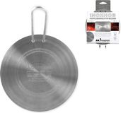Inoxpran Inductie plat roestvrij staal 16 kookgerei en preparatie, grijs