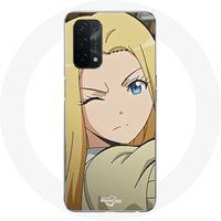 Maniacase Case voor Oppo A74 5G Nakamura Rio Anime en Manga Assassination Classroom
