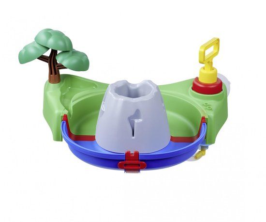 Aquaplay badspeelset Sploshy Volcano met schuimmachine en waterbaan