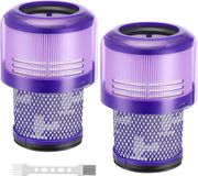 Dyson Filtres de remplacement pour aspirateur sans fil Dyson V11 Torque Drive, compatible avec les modèles d'aspirateurs sans fil Dyson V11 SV14 Animal et V15 Detect, numéro de pièce 970013-02, 2 pièces