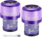 Dyson Filtres de remplacement pour aspirateur sans fil Dyson V11 Torque Drive, compatible avec les modèles d'aspirateurs sans fil Dyson V11 SV14 Animal et V15 Detect, numéro de pièce 970013-02, 2 pièces