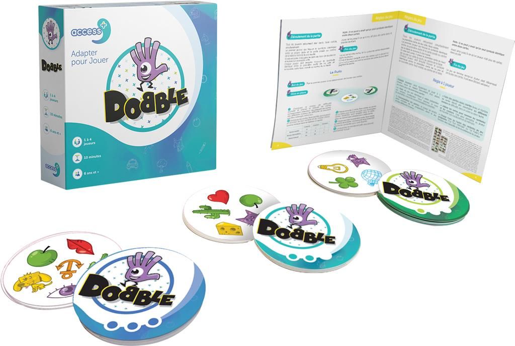 Asmodee Dobble Access+ Kaartspel 10 min Frans 6+ Jaar 1-4 Spelers