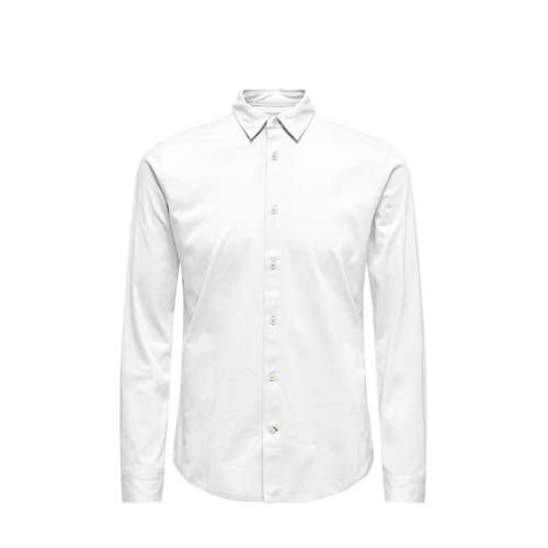 ONLY & SONS ONSROBIN overhemd wit