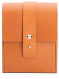 MÜHLE - Lederen Toilettas Maat M - Bruin