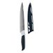 Zyliss E920209 Comfort Voorsnijmes, 18,5cm, Japans Roestvrij Staal, Donkergrijs/Wit Handvat, Keukenmes/Vleessnijmes, Vaatwasserbestendig, 5 Jaar Garantie