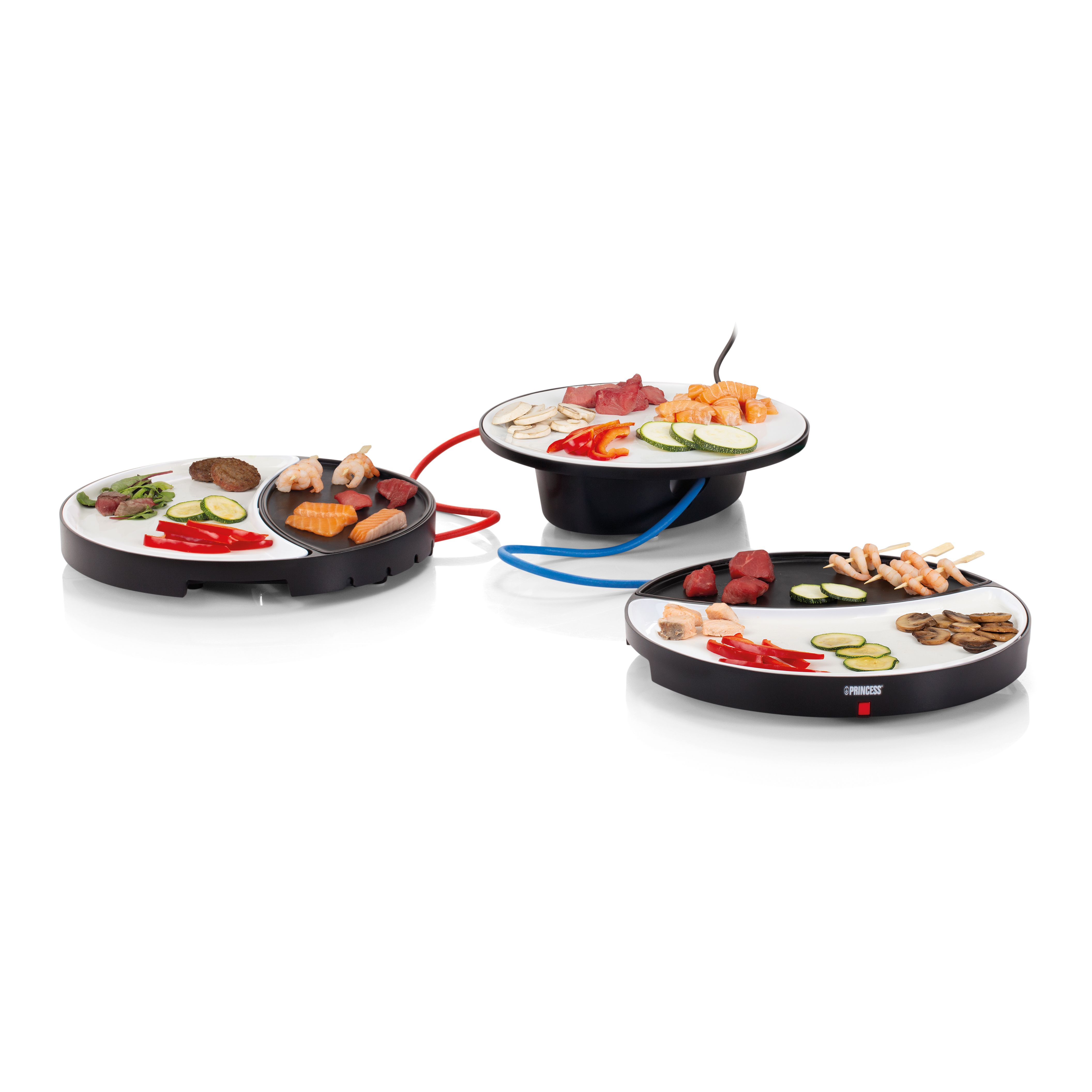 Princess Dinner4All 103082 - Gourmetstel - Grill & Bakplaat - 2 personen