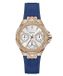 Guess Envy GW0774L3 Horloge - Siliconen - Blauw - Ø 38 mm