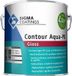 Sigma Contour Aqua Gloss / Sigma Watergedragen Houtlak Hoogglans RAL 9010 | Zuiver Wit 1L
