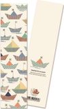 Tassotti Boekmarkerset 9164: 2 papieren bootjes